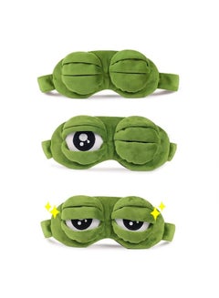 MissTiara Cartoon Eye Patches Cute Animal Sleeping Masks Green/White  - Image 3