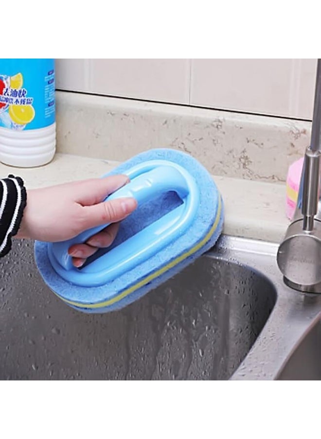 زين هوم فرشاة تنظيف متعددة الوظائف مزودة بمقبض أزرق  - Image 3