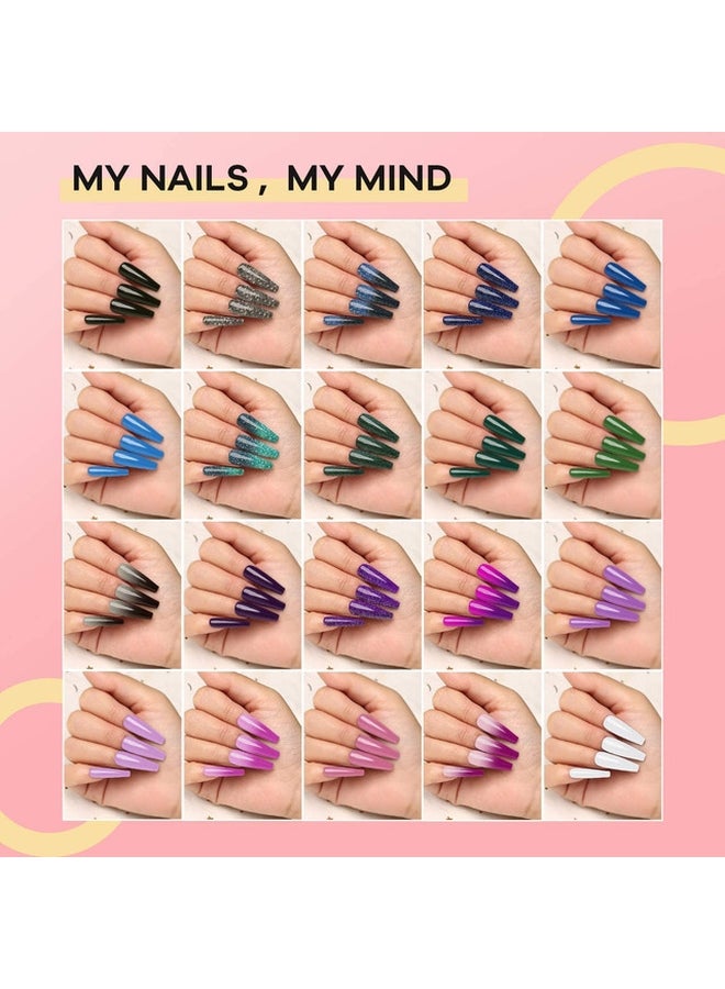 مس تيارا مجموعة طلاء أظافر جل بالأشعة فوق البنفسجية وإضاءة LED مكونة من 6 قطع متعدد الألوان - Image 4