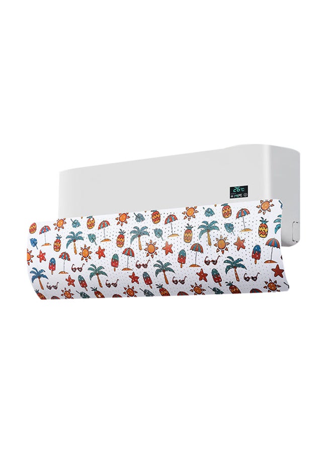 2-Piece Wall-Mounted Air Conditioner Windshield Multicolour