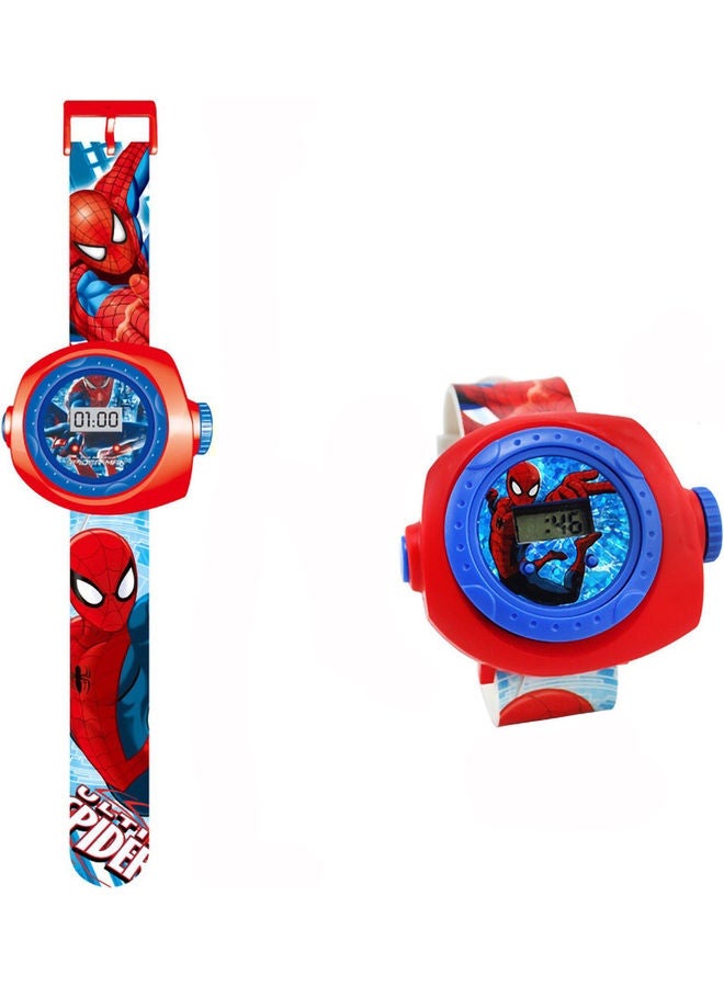 MissTiara Spider Man 3D Electronic Projection Watch  - Image 1