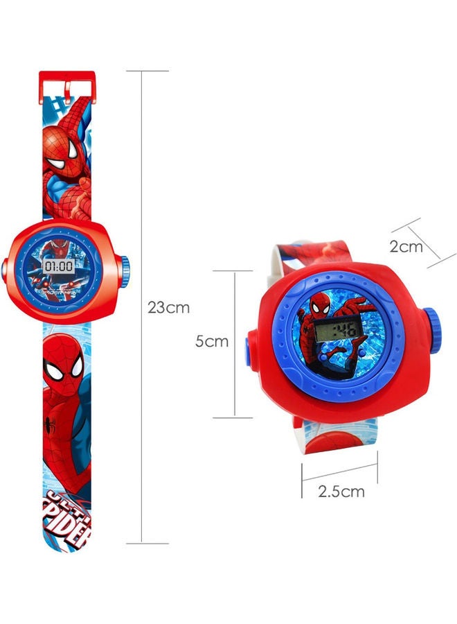 MissTiara Spider Man 3D Electronic Projection Watch  - Image 2