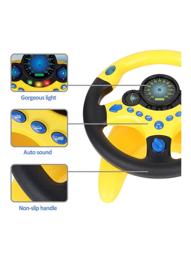 MissTiara - Rotating Steering Wheel Toy with Music and Light - Image 1