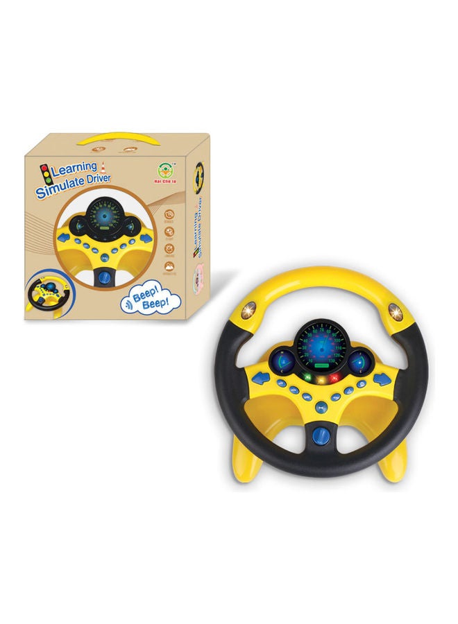 MissTiara - Rotating Steering Wheel Toy with Music and Light - Image 1