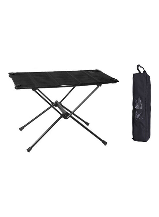 Outdoor Camping Folding Picnic Black table 42x10x12cm 42x10x12cm - Image 1