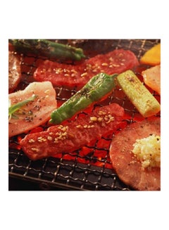 Generic Camping Outdoor Thickened 2.0MM BBQ Grill 25x1x13cm  - Image 4