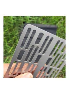 Generic Camping Outdoor Thickened 2.0MM BBQ Grill 25x1x13cm  - Image 5
