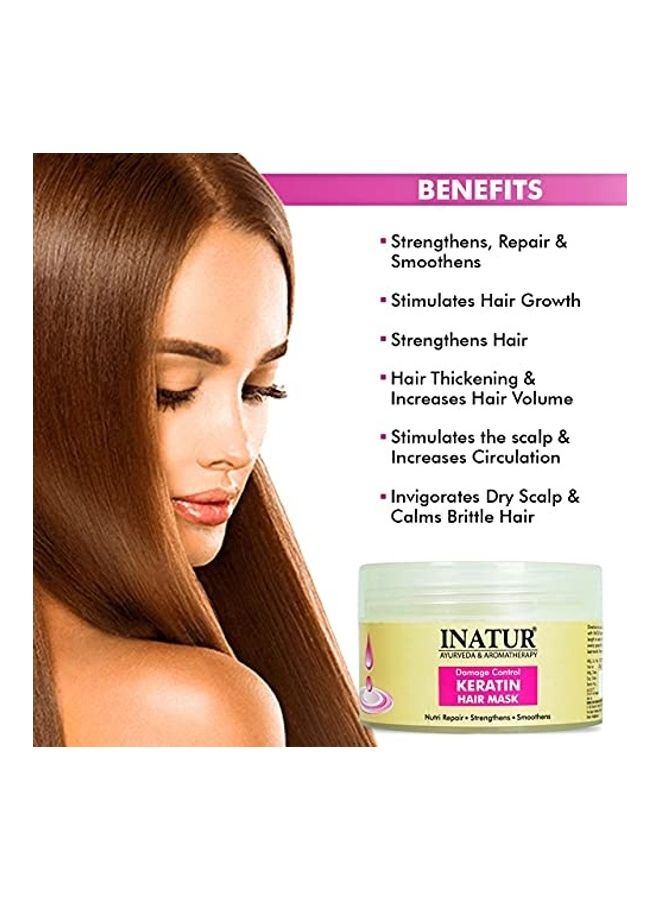 إناتور ماسك الشعر بالكيراتين شفاف 200ملليلتر - Image 4