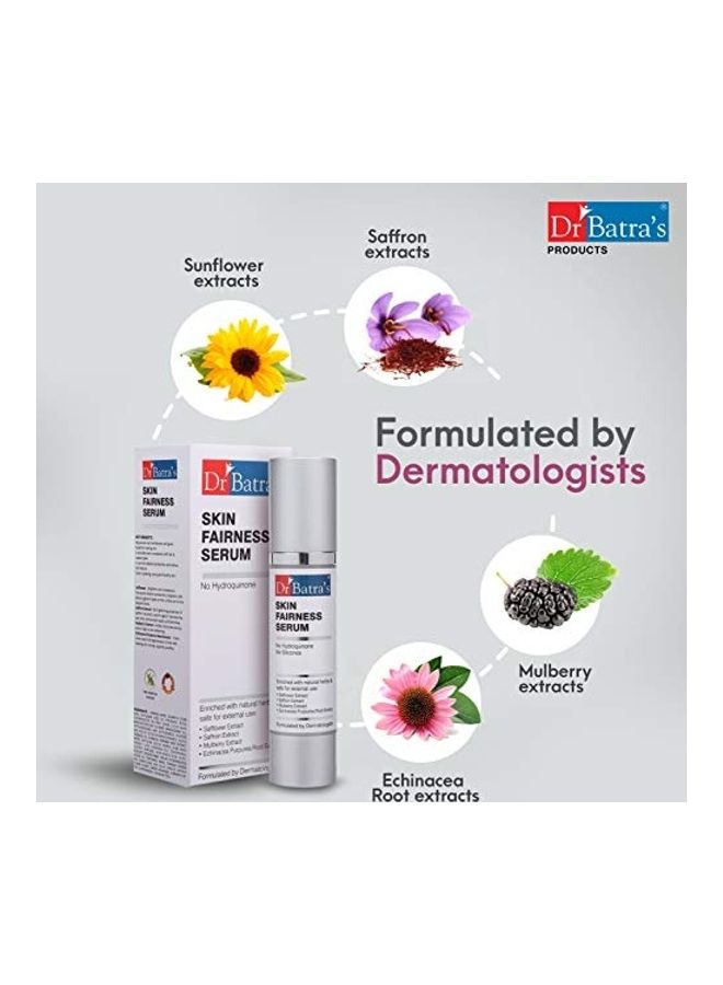 Dr Batra's Natural Skin Lightening Cream  And Skin Fairness Serum Clear 150grams - Image 3