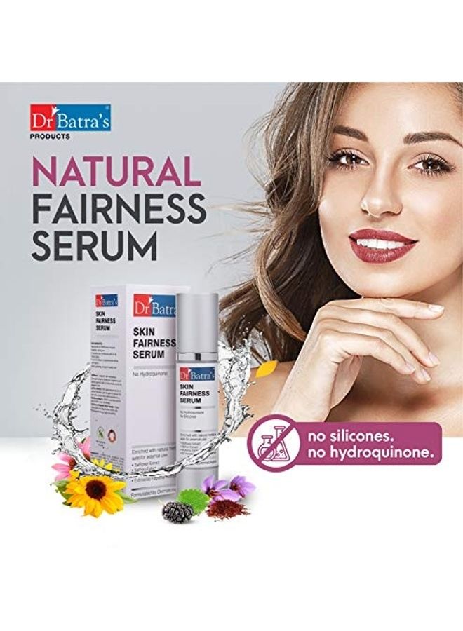 Dr Batra's Natural Skin Lightening Cream  And Skin Fairness Serum Clear 150grams - Image 4