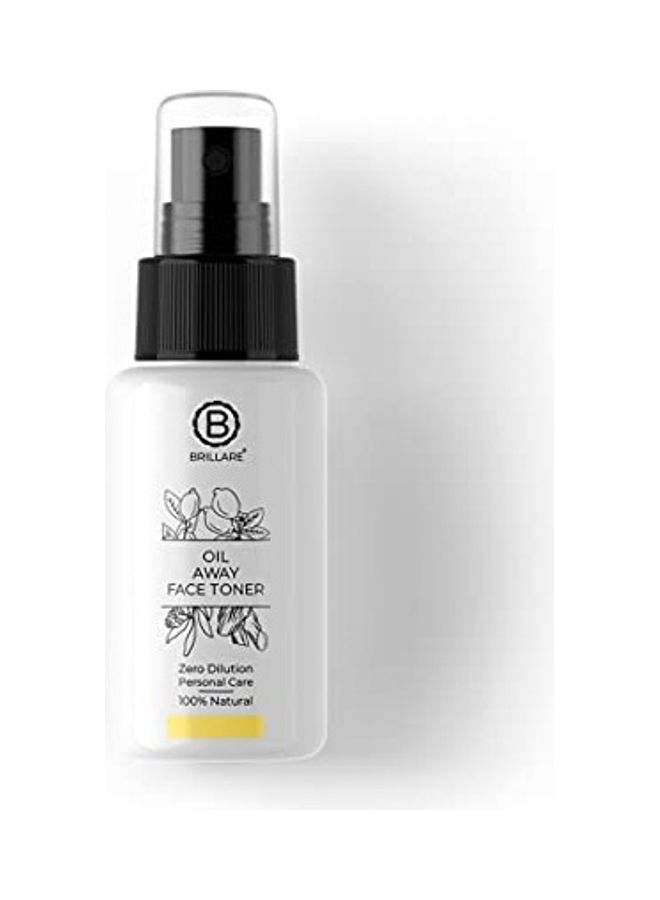 BRILLARE Oil Away Face Toner Clear 50ml - Image 1
