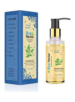 Blue Nectar Ayurvedic Pimple Clear Face Wash Yellow 100ml  - Image 1