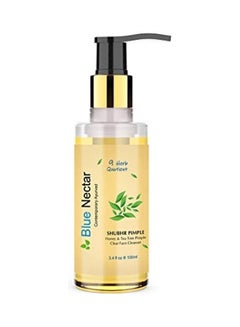 Blue Nectar Ayurvedic Pimple Clear Face Wash Yellow 100ml  - Image 3