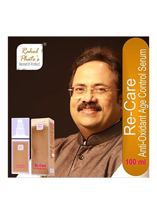 Rahul Phate's Research Product Re Care Anti Oxidant Serum Clear 100ml  - Image 4