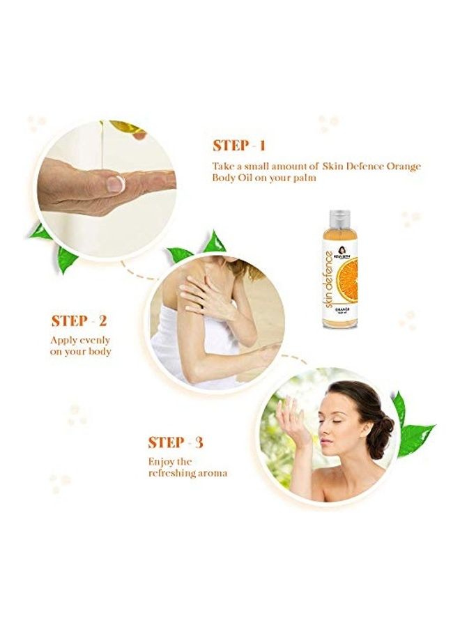 Keya Seth Aromatherapy 2-Piece Skin Defense Orange Body Oil Clear 200ml - Image 3