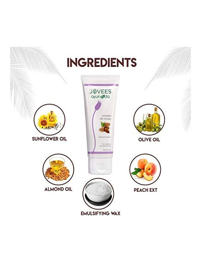 Jovees - Almond And Ginseng Wrinkle Lift Face Cream Clear 60grams - Image 1