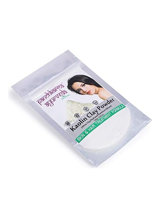 PANCHKARMA AYURVEDA Herbal And Natural Kaolin Clay Powder Clear 100grams - Image 2