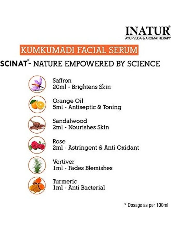 إناتور Kumkumadi Face Serum Clear 15ml  - Image 4