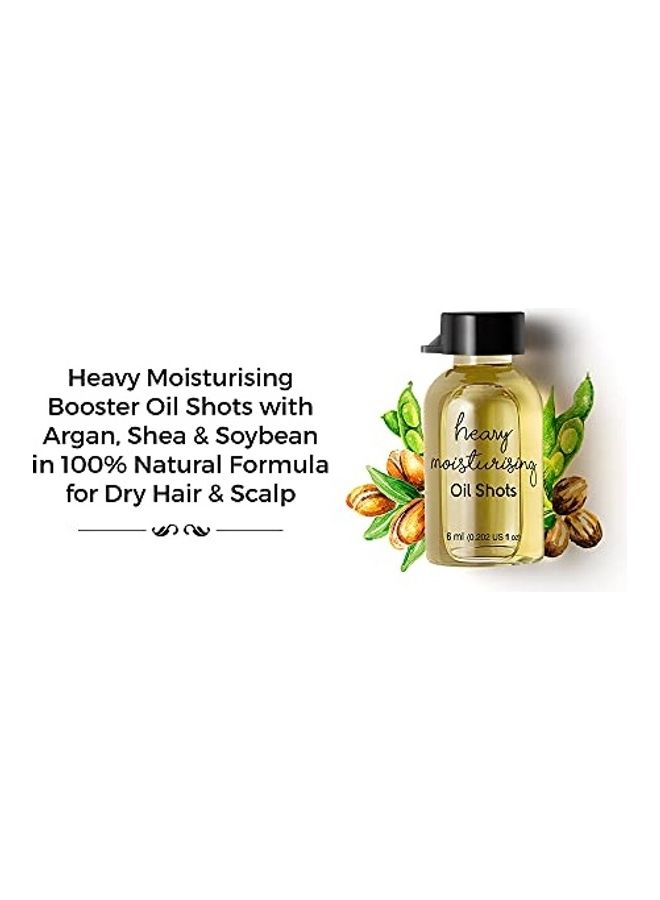 BRILLARE Pack Of 8 Heavy Moisturising Booster Oil Shots Clear 6ml  - Image 2