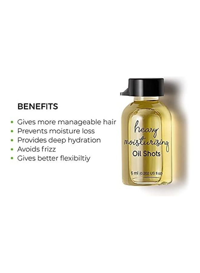 BRILLARE Pack Of 8 Heavy Moisturising Booster Oil Shots Clear 6ml  - Image 4