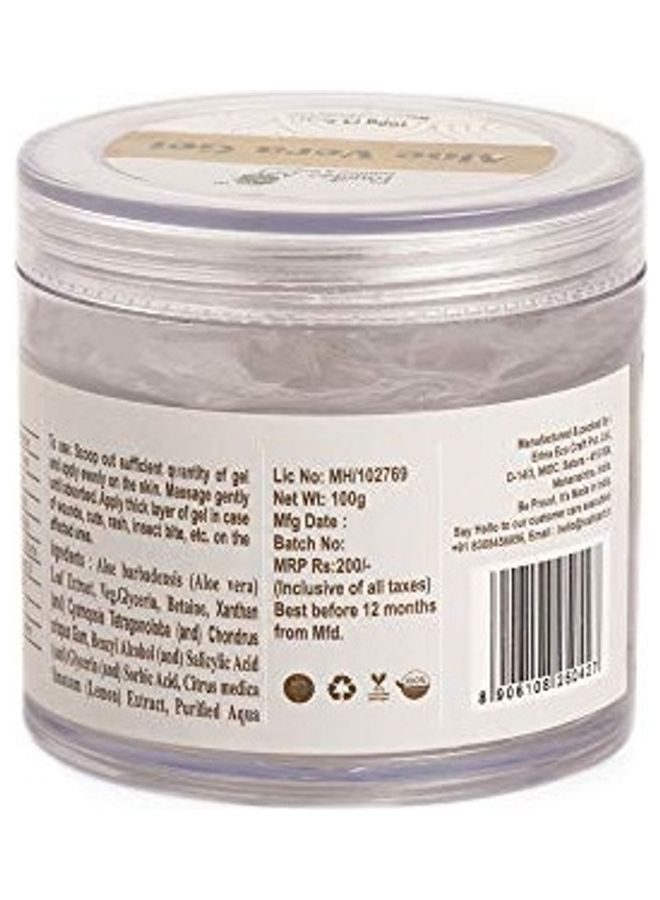 Rustic Art Pack Of 2 Organic Aloe Vera Gel Clear 100grams - Image 4