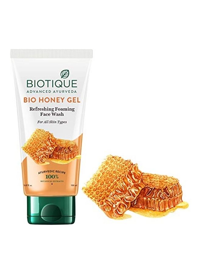 Biotique Bio Honey Gel Refreshing Foaming Face Wash Multicolour 150ml - Image 2