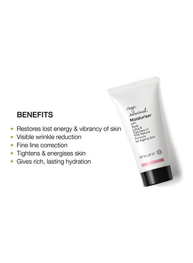 BRILLARE Age Revival Moisturiser Clear 50grams - Image 4