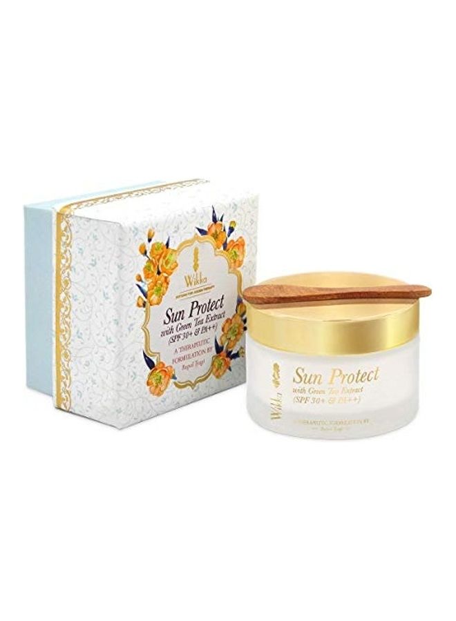 Wikka Sun Protect Cream SPF 30+ PA ++ Clear 40grams - Image 1
