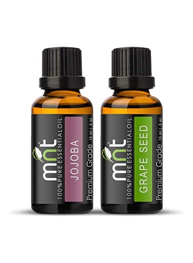 MNT Jojoba Oil With Grapeseed Essential Oil Set Brown 15ml - Image 1