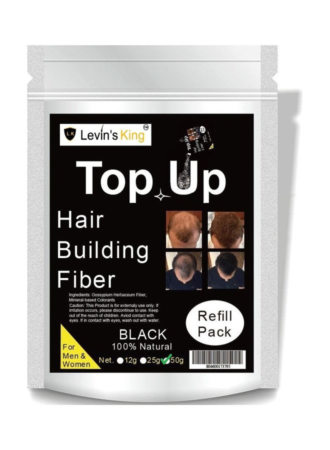 ليفينز كينج - Hair Building Fiber Clear 50grams - Image 1