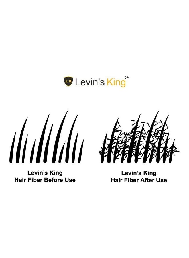 ليفينز كينج - Hair Building Fiber Clear 50grams - Image 1