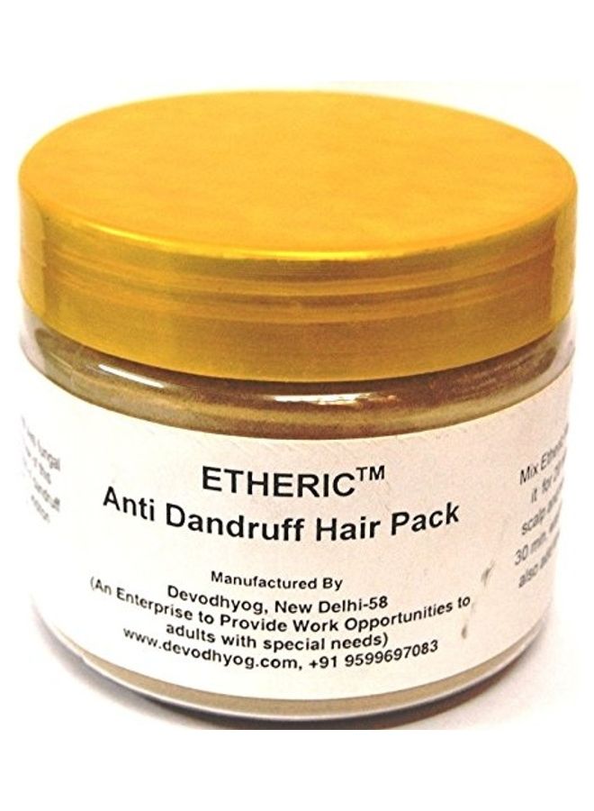 ETHERIC Anti Dandruff Hair Pack Gold 150grams - Image 1