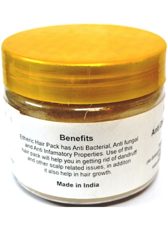 ETHERIC Anti Dandruff Hair Pack Gold 150grams - Image 3