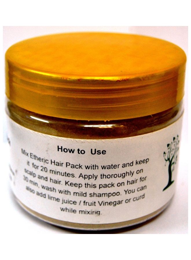 ETHERIC Anti Dandruff Hair Pack Gold 150grams - Image 4