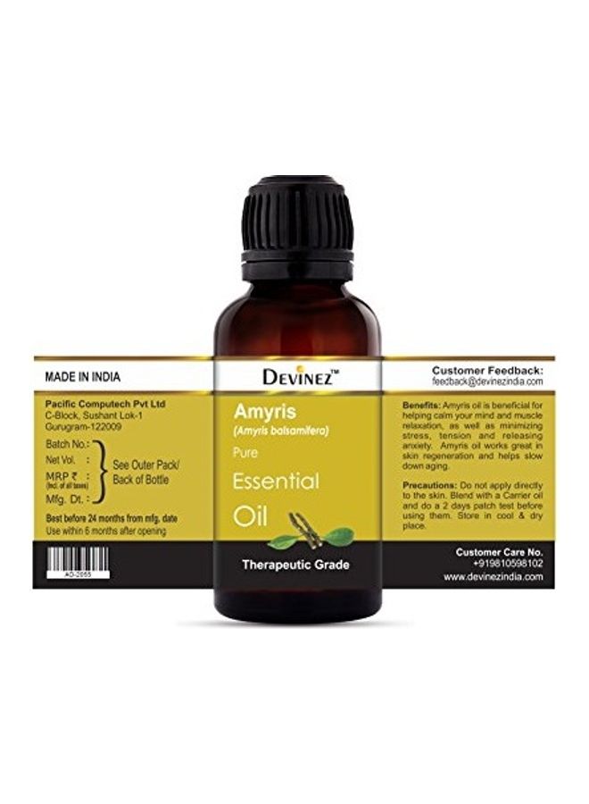 ديفينيز زيت آميريس العطري. شفاف 10ملليلتر - Image 4