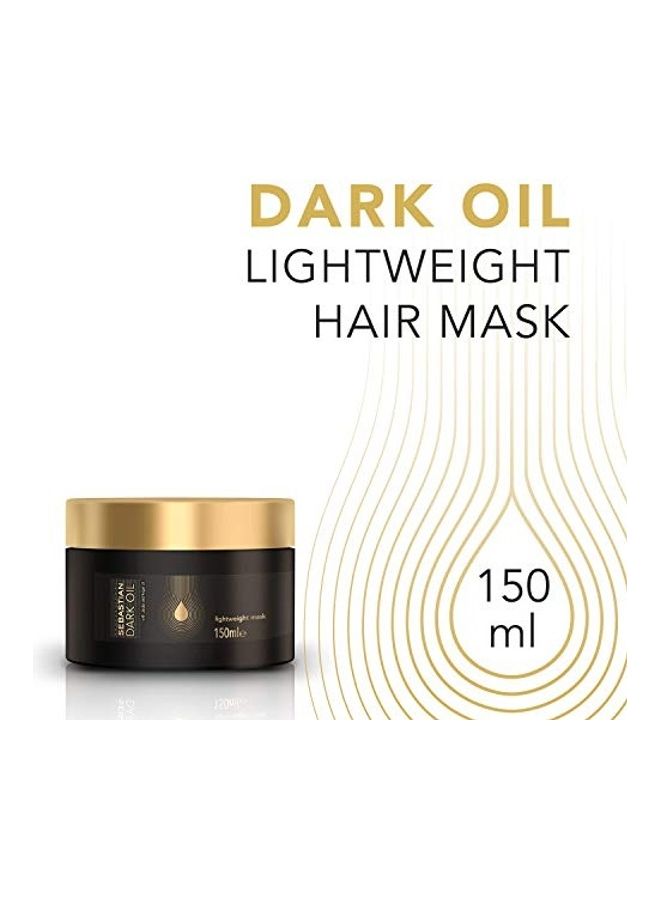 Sebastian Professional - Dark Oil Lightweight Hair Mask Clear 150ml - Image 1