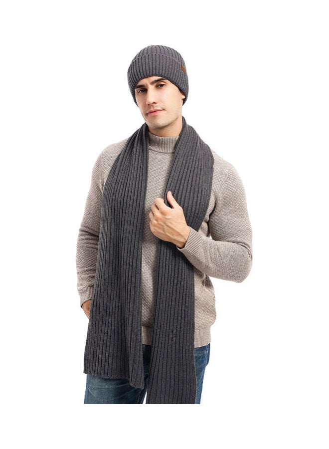 Generic 1-Pair Winter Warm Gloves with Hat and Neck Scarf - Image 3