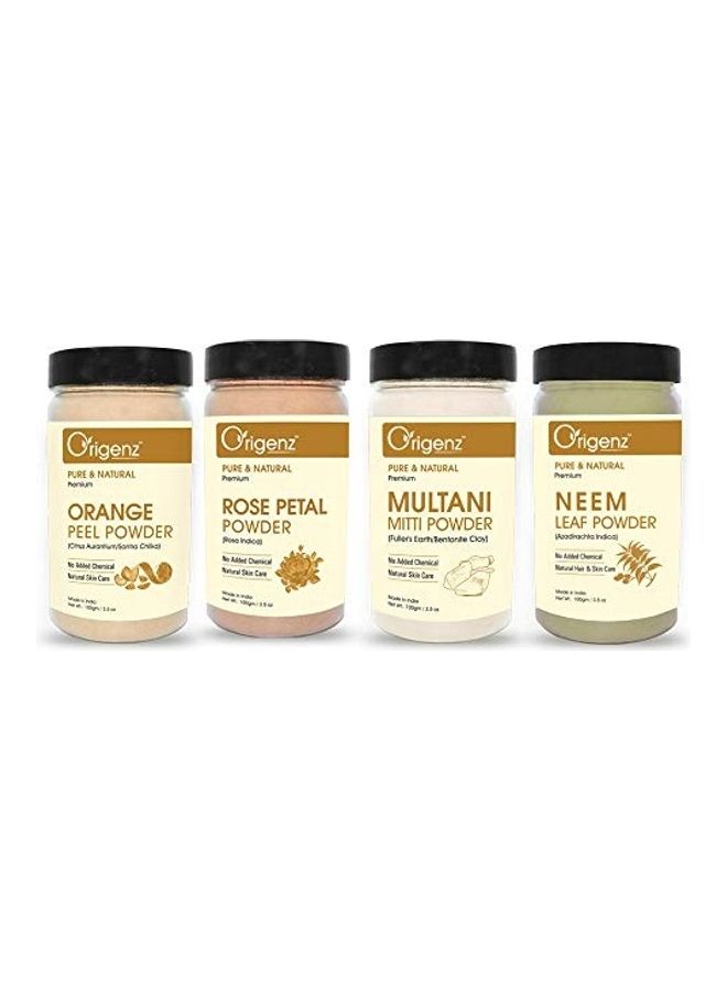 أوريجينز مجموعة بودرة العناية بالبشرة من 4 قطع شفاف 100جرام - Image 1