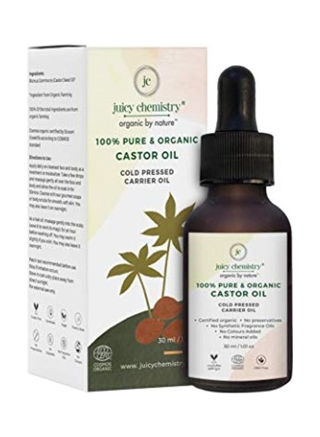 Organic Castor Oil Clear 30ml - v1629541910/N50298160A_1