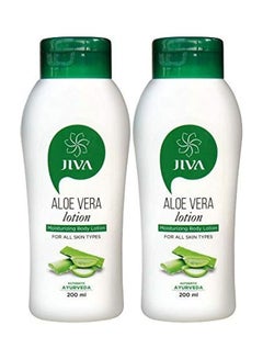 Jiva Pack Of 2 Aloe Vera Lotion Clear 200ml  - Image 1