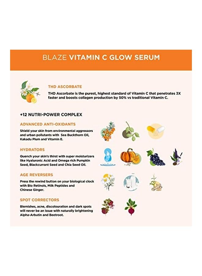 Light Up Blaze Vitamin C Glow Serum Clear 30ml - Image 3