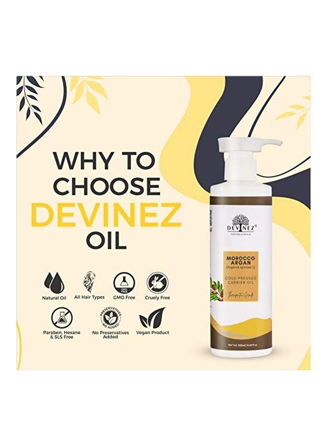 ديفينيز زيت أرجان مغربي معصور على البارد شفاف 250ملليلتر - Image 2