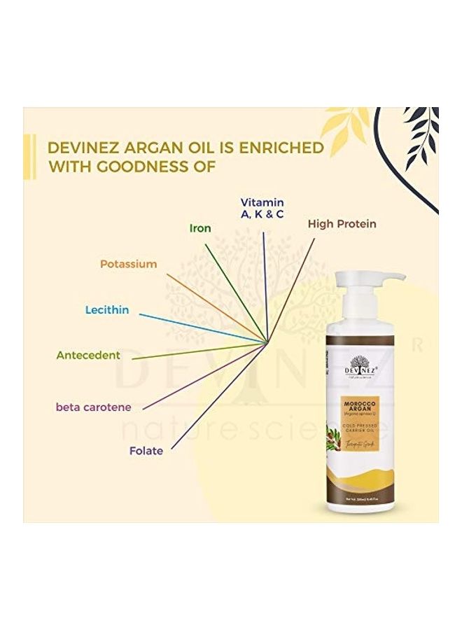 ديفينيز زيت أرجان مغربي معصور على البارد شفاف 250ملليلتر - Image 5