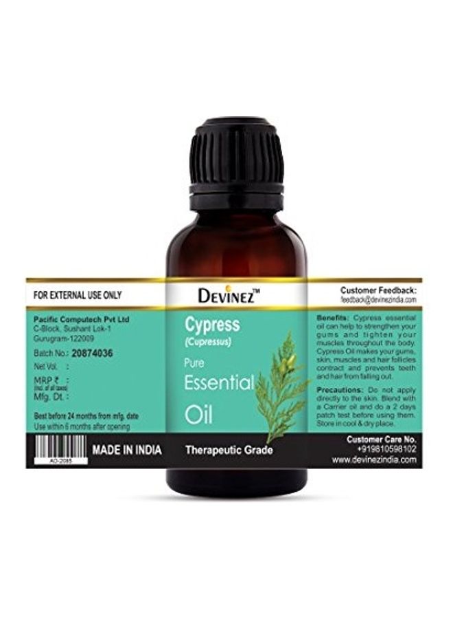 Devinez - 100% Pure And Natural Cypress Essential Oil Clear 15ml - Image 1