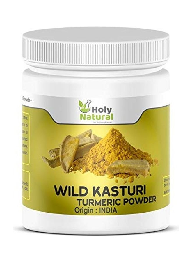 Holy Natural - The Wonder of World Wild Kasturi Turmeric Powder Yellow 250grams - Image 1
