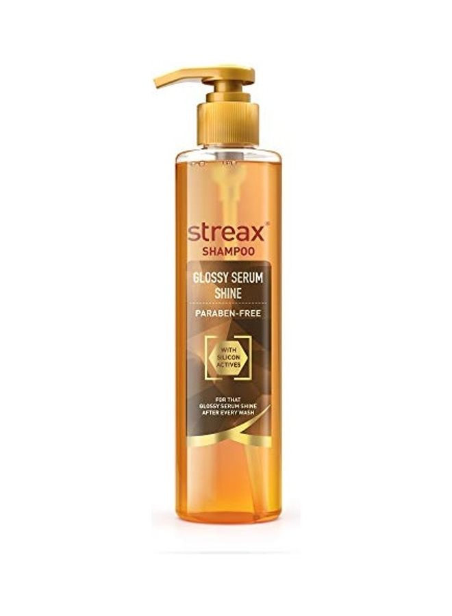 Streax Glossy Serum Shine Shampoo Clear 240ml - Image 1