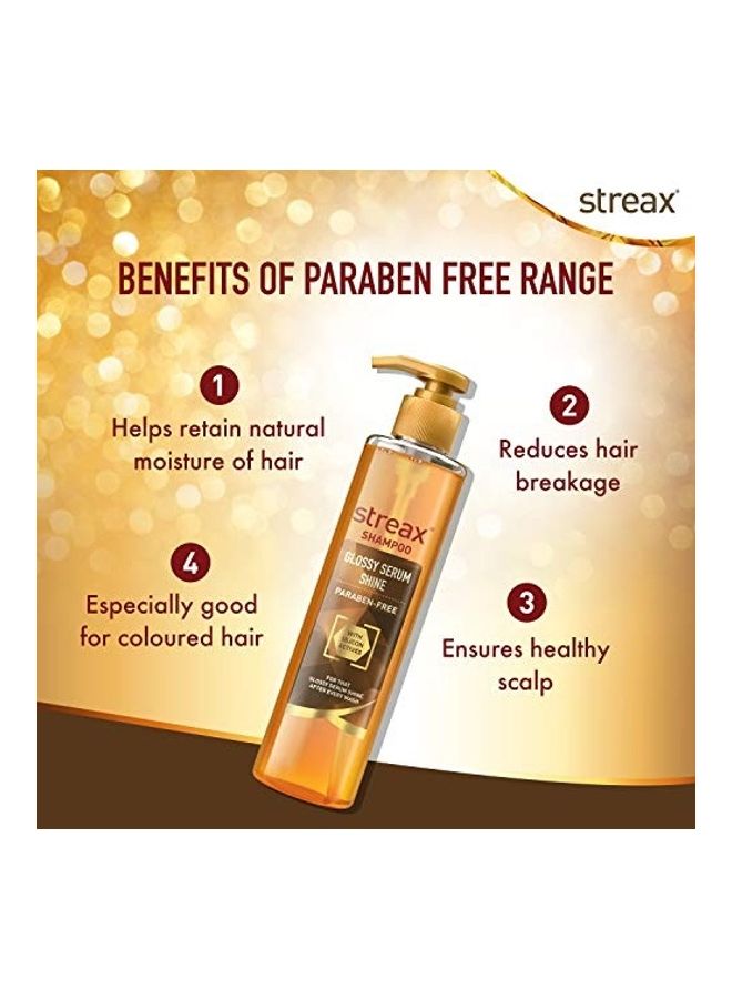 Streax Glossy Serum Shine Shampoo Clear 240ml - Image 5