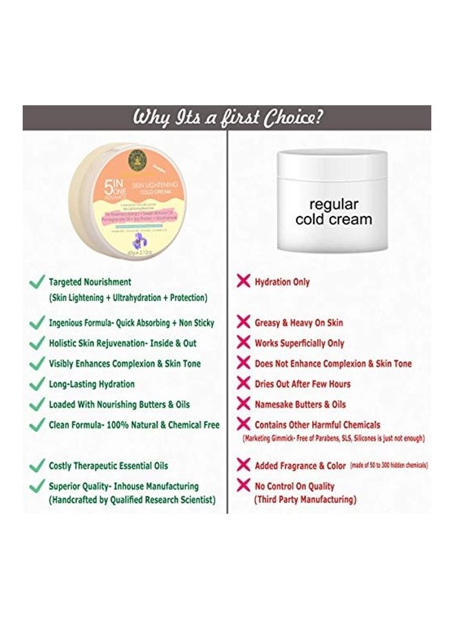 SolaceDeArtisan 5-In-1 Advance Skin Lightening Cold Cream Clear 50grams - Image 4