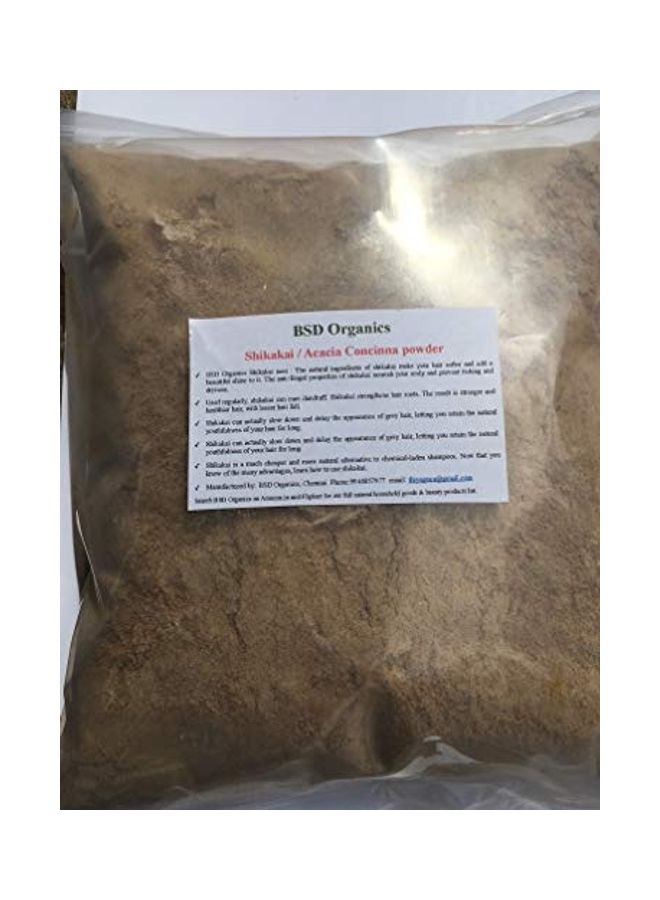 BSD Organics Shikakai Acacia Concinna Powder Clear 500grams 