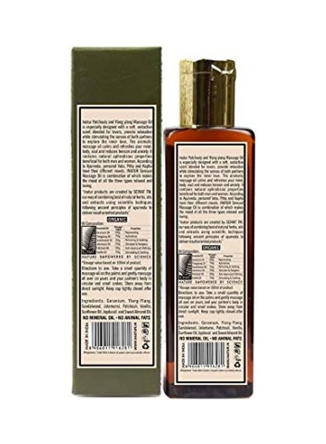 إناتور زيت تدليك حسي باتشولي آند يلانج يلانج شفاف 200ملليلتر - Image 2